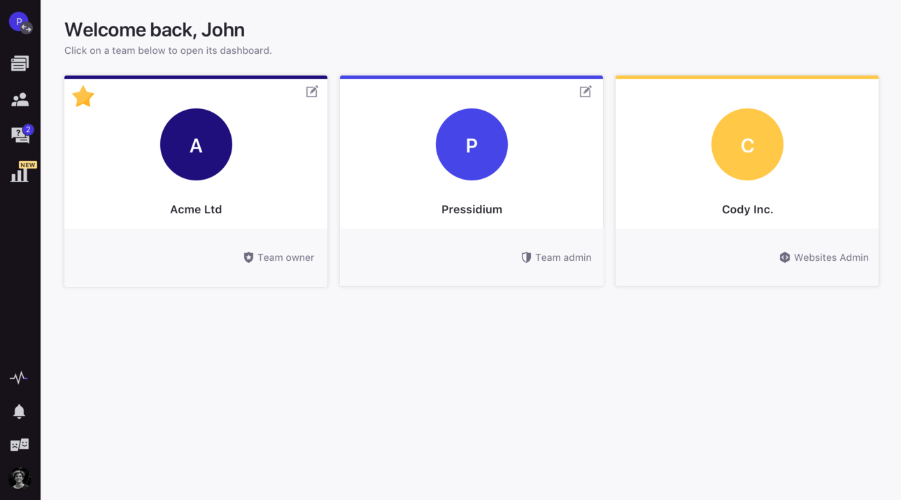 Full Control with Team Roles