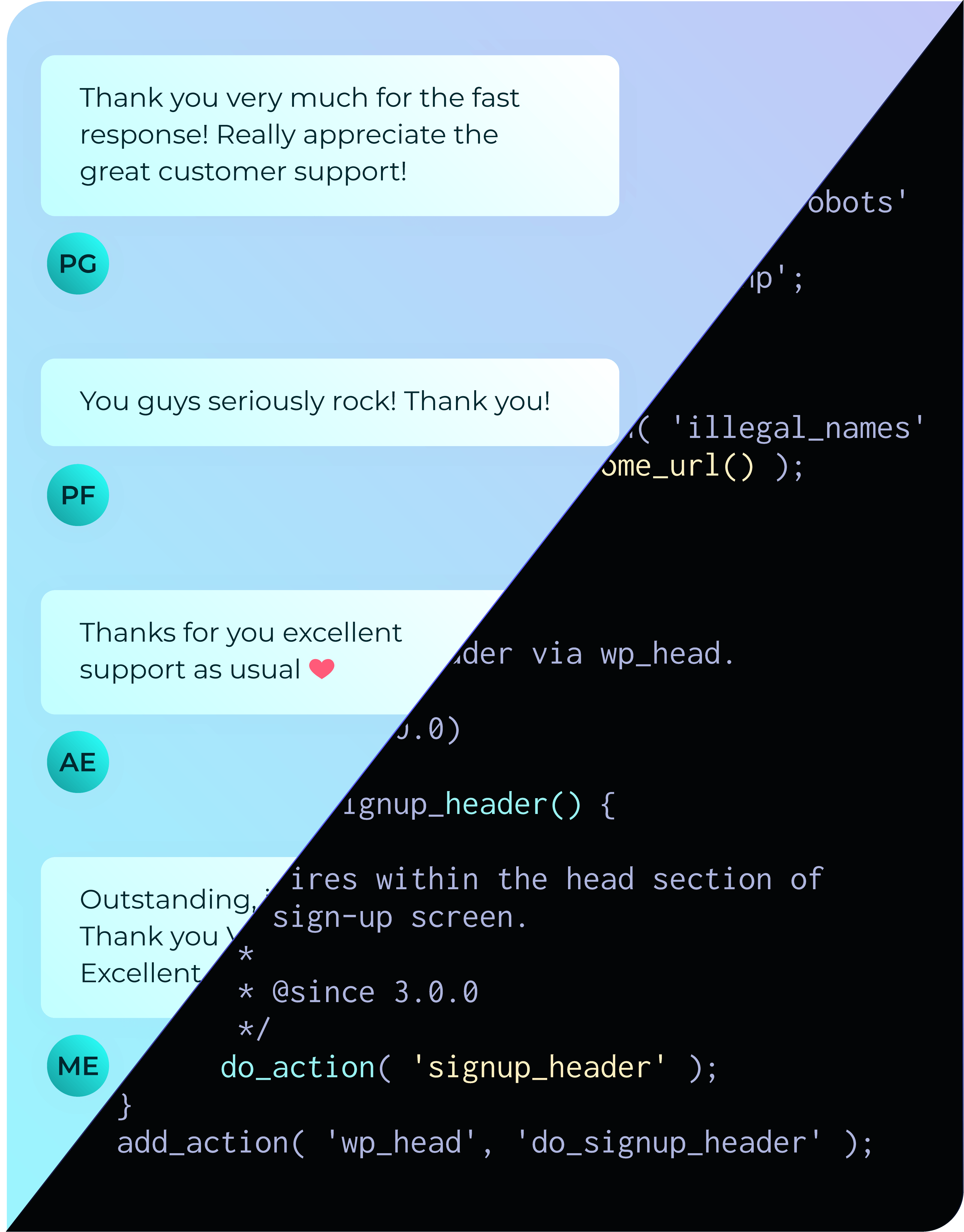 Expert Support Chat Interface