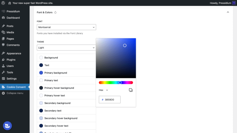 Introducing the Pressidium Cookie Consent Plugin for WordPress Sites