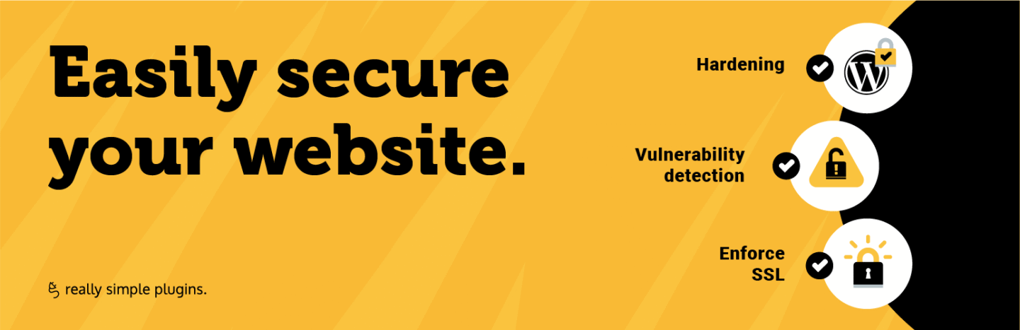 Really Simple Security plugin for WordPress