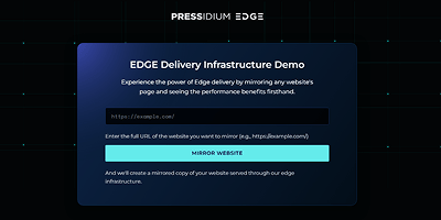 Run a Live EDGE Demo